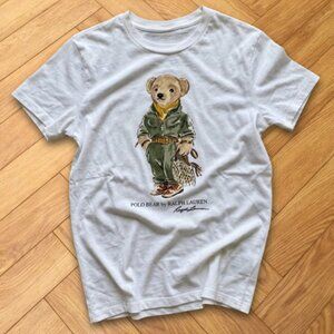 Polo Bear REPRINT White Shirt Graphic Tee